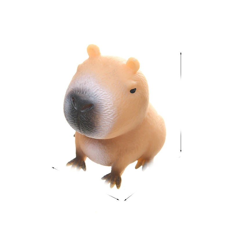 Squishy kapibara – kapibara s mjerama 6 × 4 × 4 cm