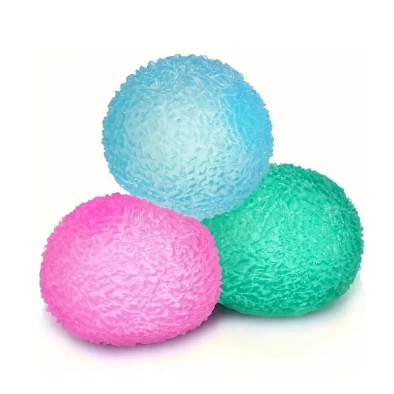 Squishy jelly figurica – tri kuglice u nasumičnim bojama