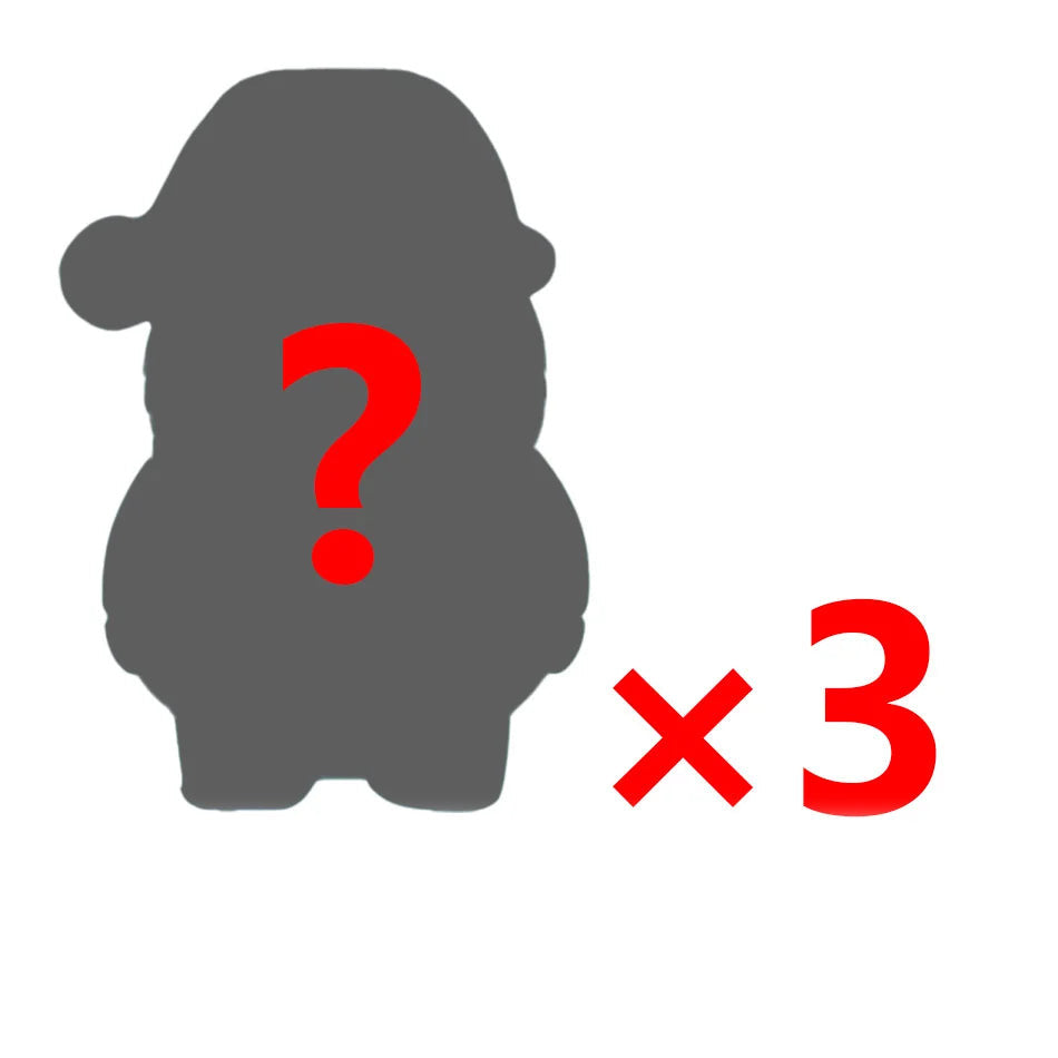 Squishy Božićni Djed Mraz – 3 kom (nasumične boje)