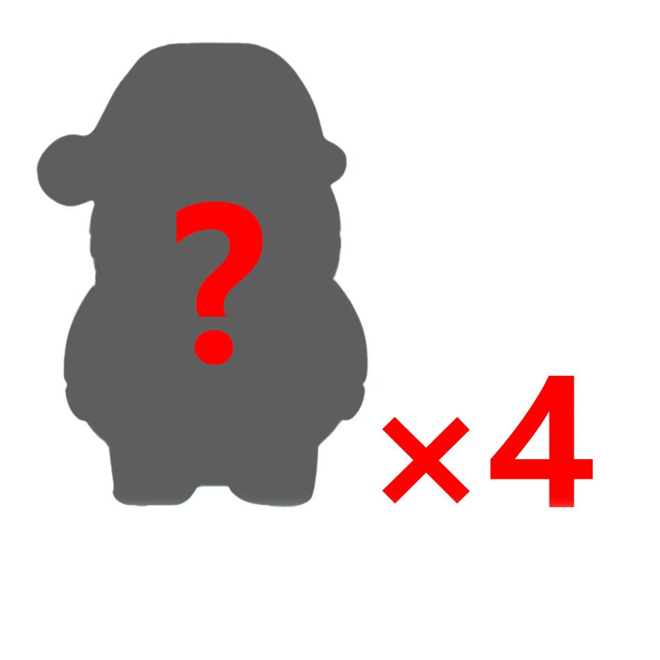 Squishy Božićni Djed Mraz – 4 kom (nasumične boje)
