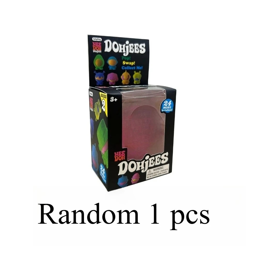 NeeDoh DohJees Blind Box Čudovišta – antistres squishy igračka, slika 8