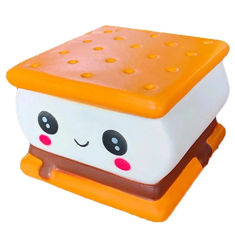 Squishy slatkiš – sendvič keks s licem