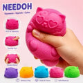 NeeDoh Pufasta Mačka – antistres squishy igračka, slika 1