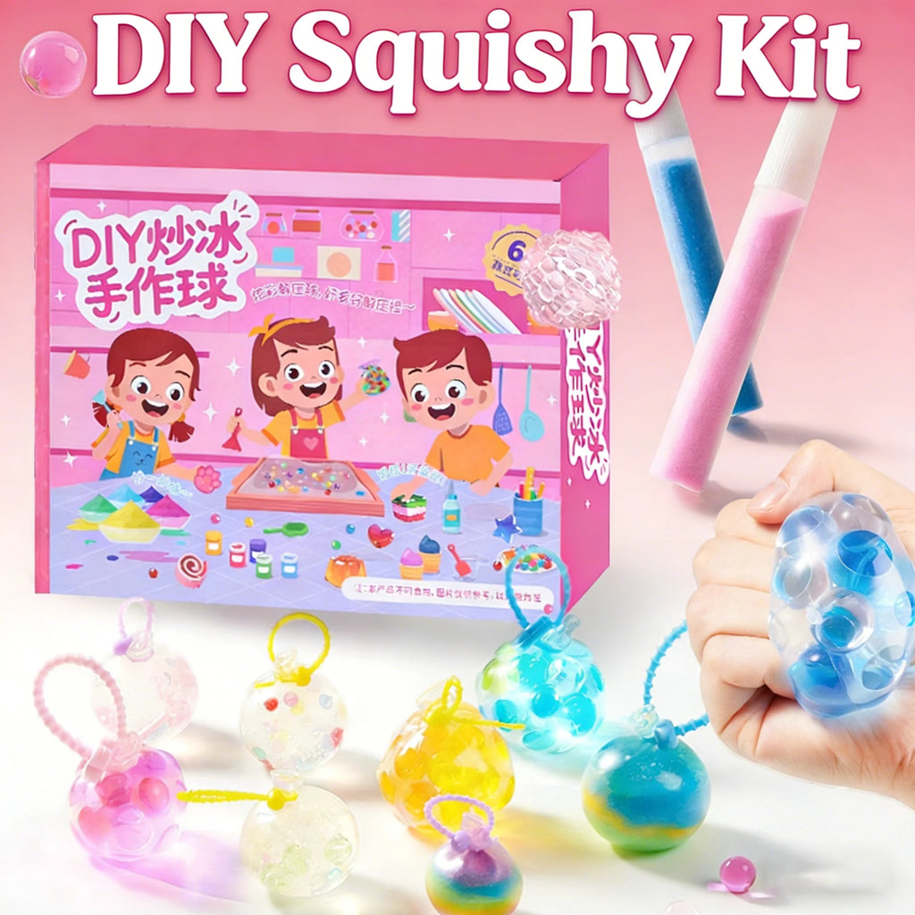 Squishy DIY Mačja Šapa Set 🐾 — Kreiraj Sami