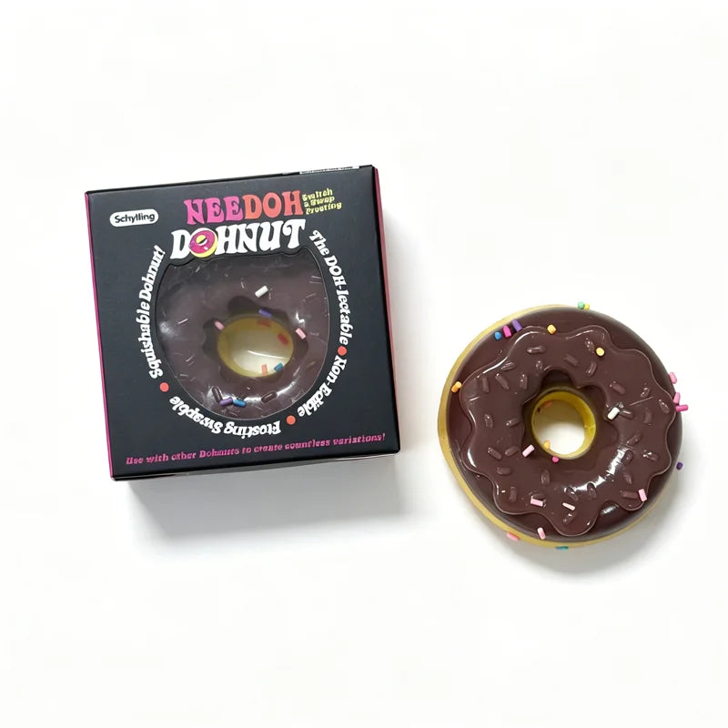 NeeDoh Dohnut Krafna – antistres squishy igračka, slika 5