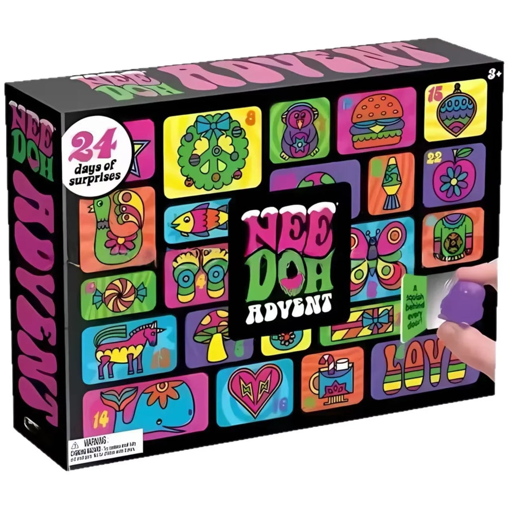 NeeDoh Adventski Kalendar 2026 – antistres squishy igračka, slika 5