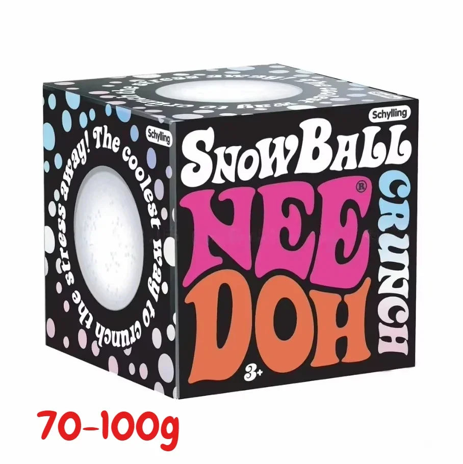 NeeDoh Snowball Crunch Kugla – Mali (70–100 g)