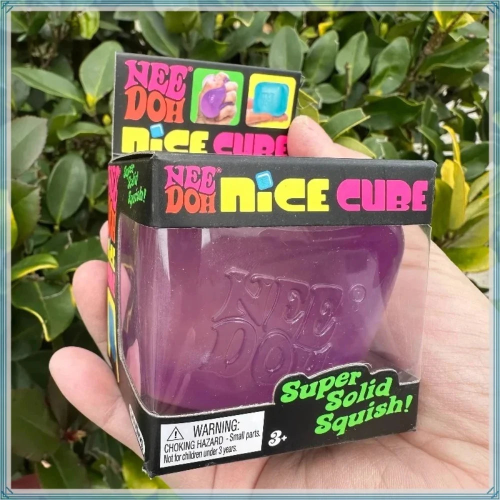 Squishy Nice Cube Senzorski 🟧 — Teksturna Studija