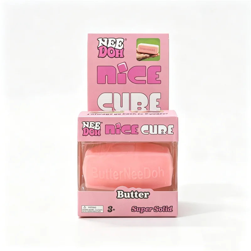 NeeDoh Nice Cube Maslac – antistres squishy igračka, slika 9