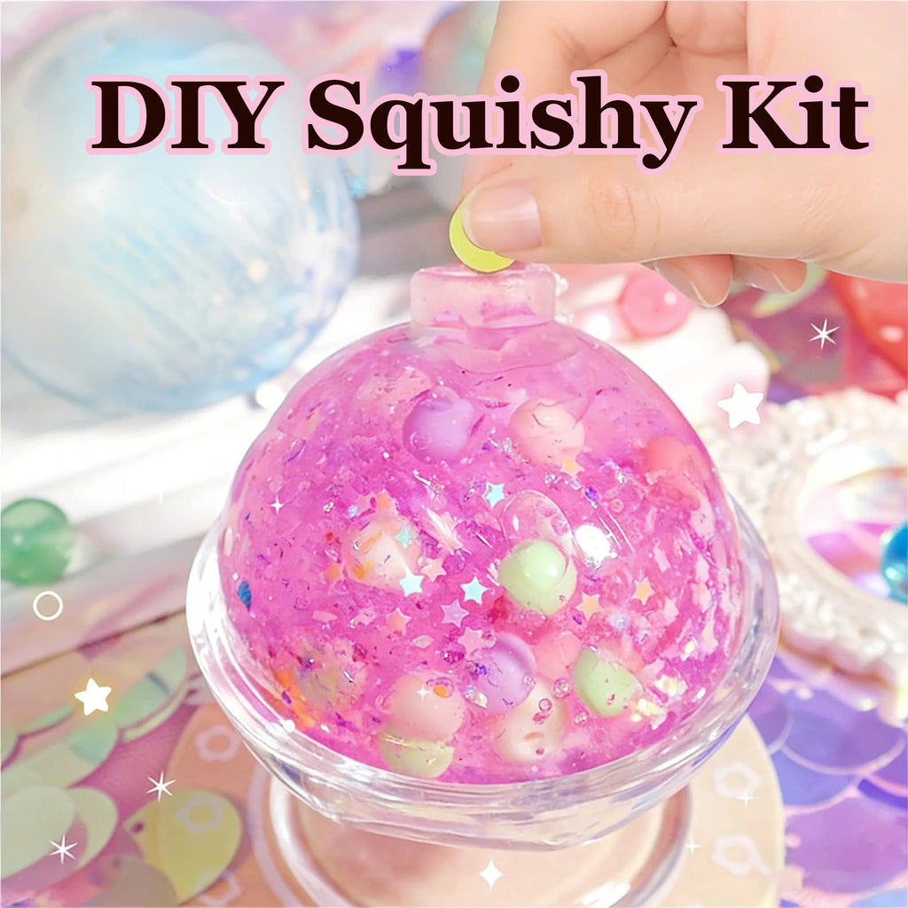 Squishy DIY Mačja Šapa Set 🐾 — Kreiraj Sami