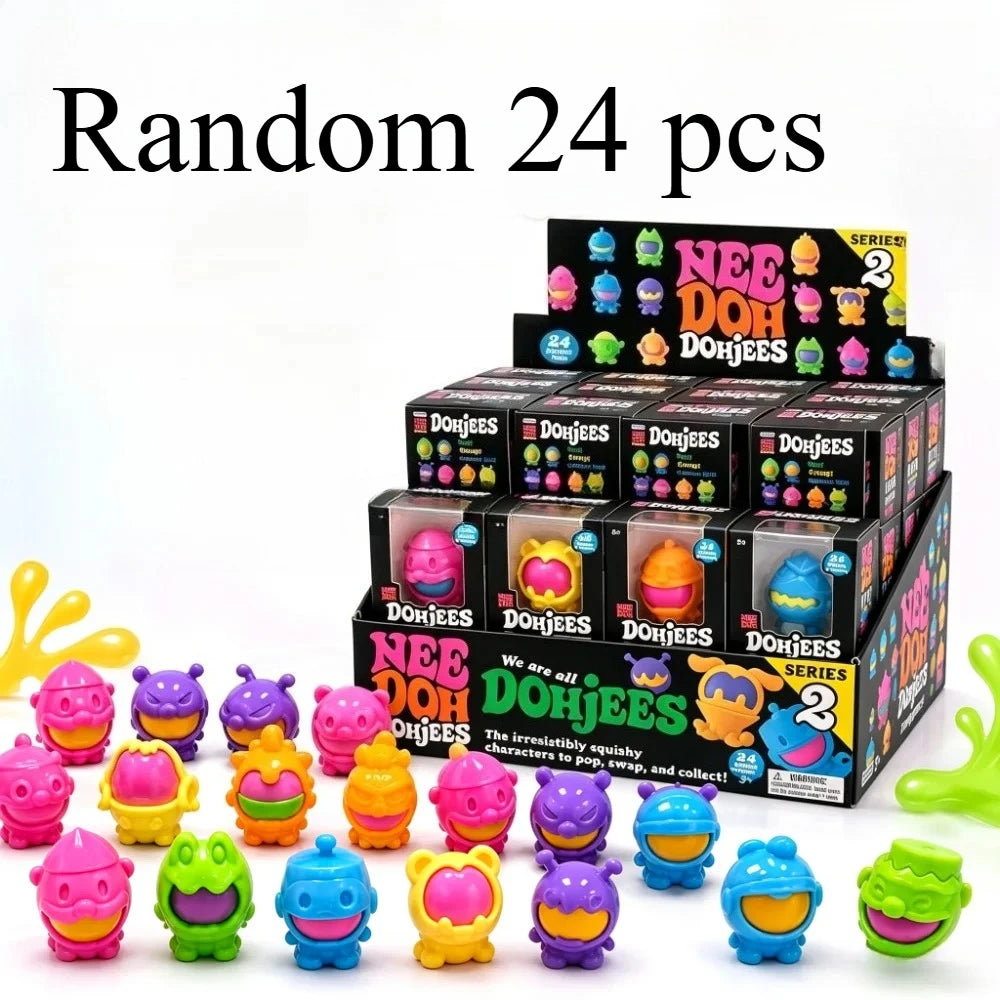 NeeDoh DohJees Blind Box Čudovišta – antistres squishy igračka, slika 1