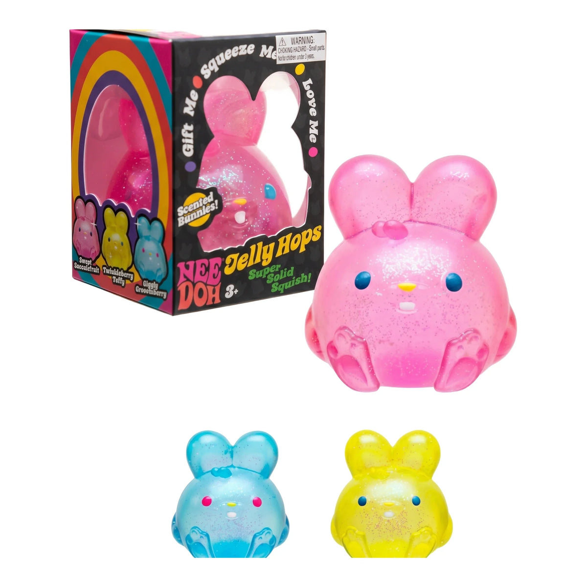 NeeDoh Jelly Hops Zeko – antistres squishy igračka, slika 2