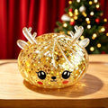 Squishy Božićni Glitter Figurice – Sob zlatni