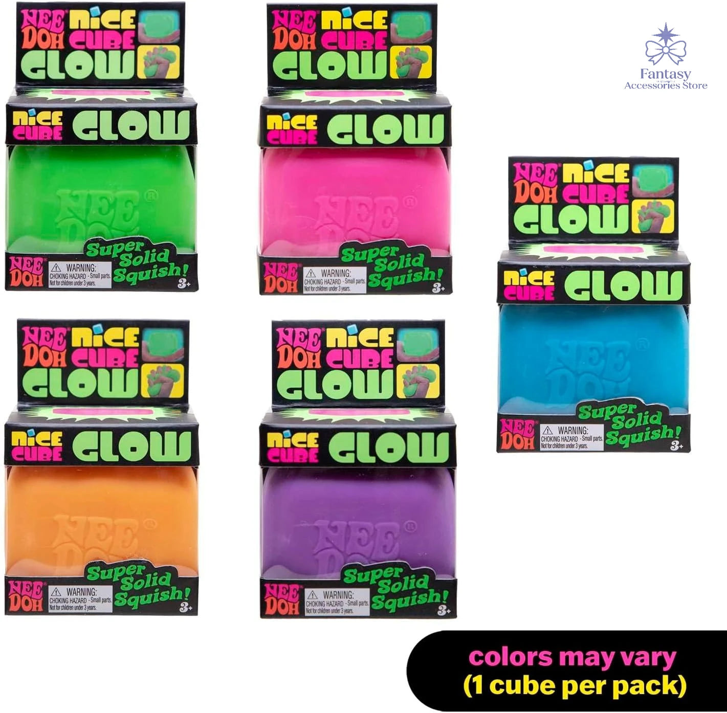 Squishy Nice Cube Glow 🌟 — Luminozna Zabava
