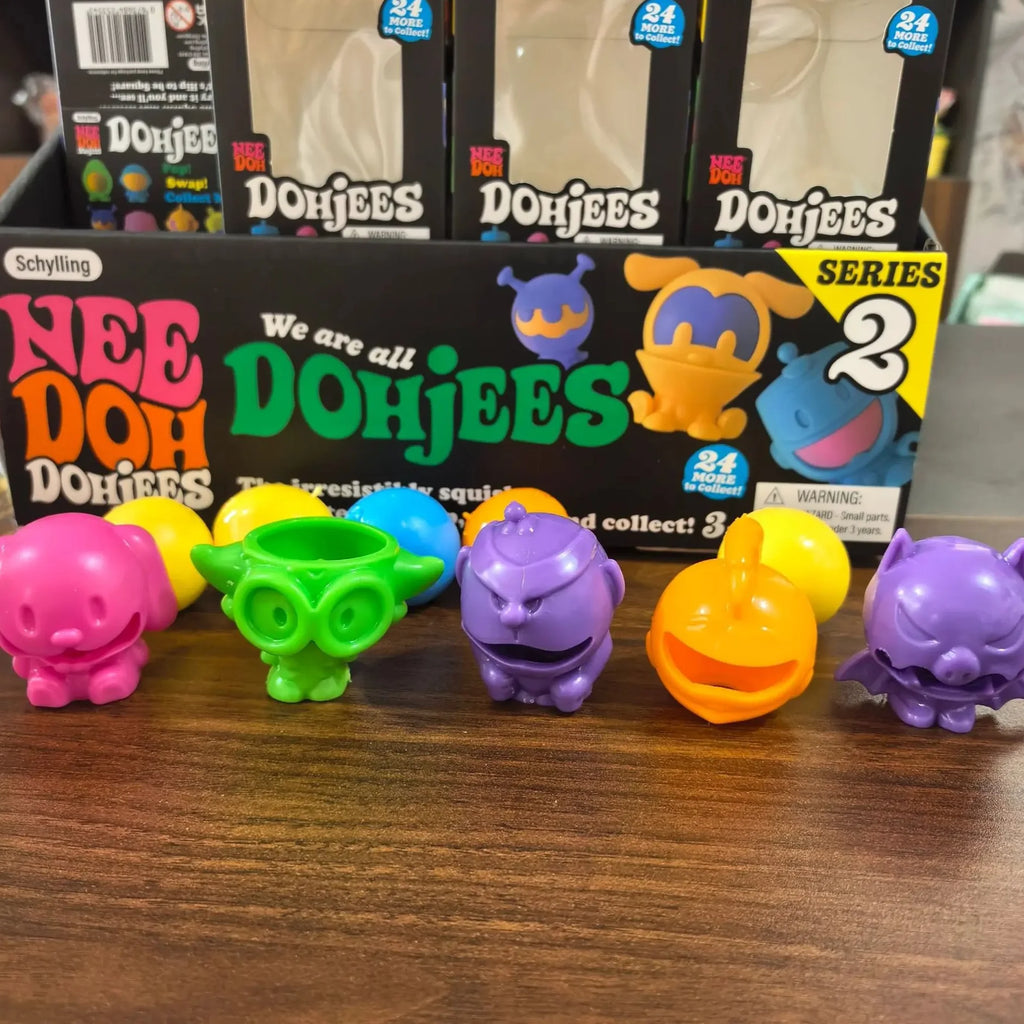 NeeDoh DohJees Blind Box Čudovišta – antistres squishy igračka, slika 5