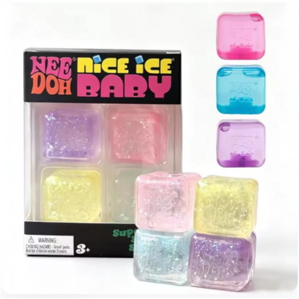 NeeDoh set – kutija s kockama sa šljokicama