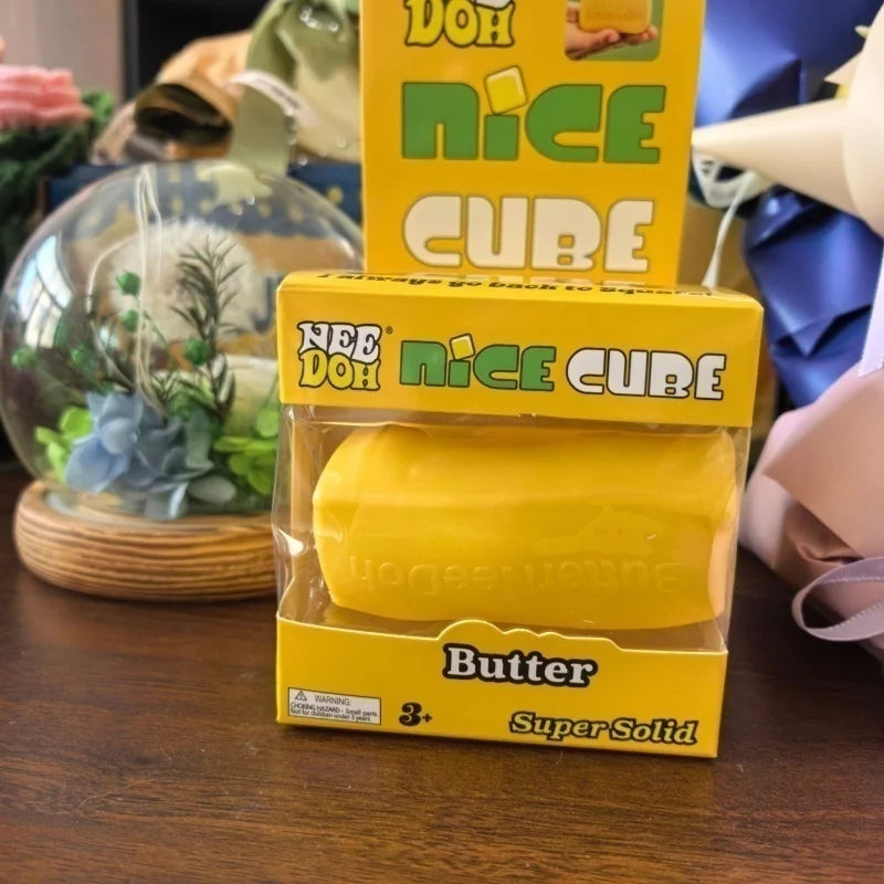 NeeDoh Nice Cube Maslac – antistres squishy igračka, slika 5