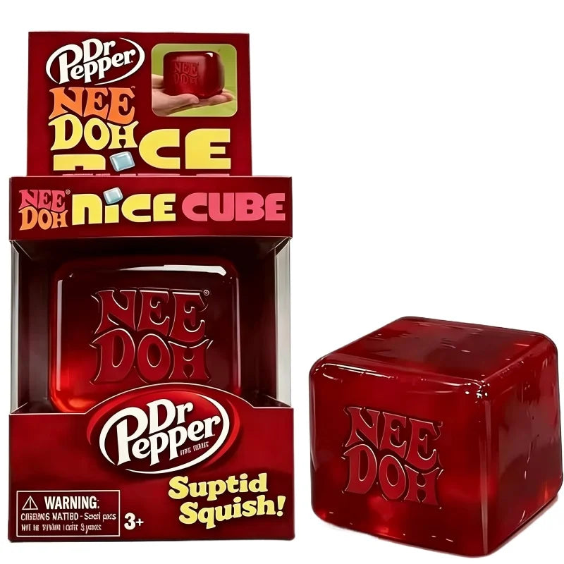 NeeDoh Nice Cube Pop Edition – antistres squishy igračka, slika 2