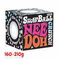 NeeDoh Snowball Crunch Kugla – Veliki (160–210 g)