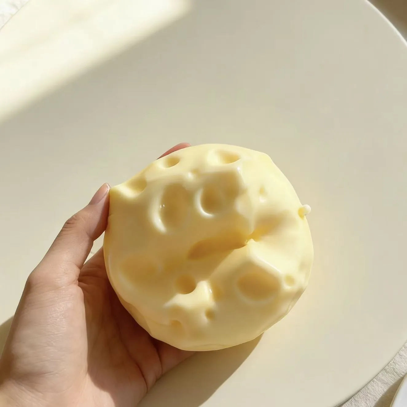 Squishy Sir Kocka Antistres 🧀 — Trigonometrijska Slatka