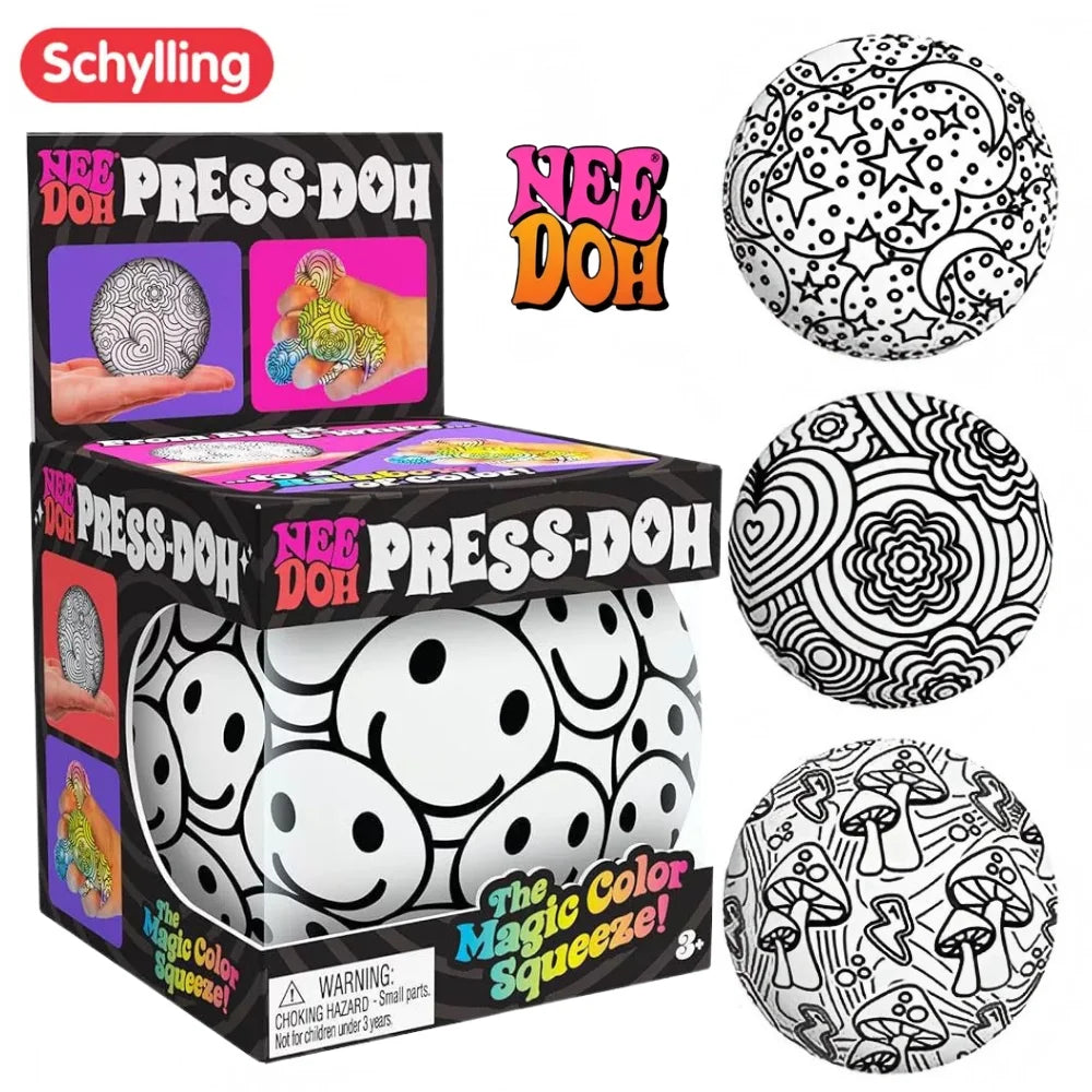 NeeDoh Press-Doh Kugla – antistres squishy igračka, slika 2
