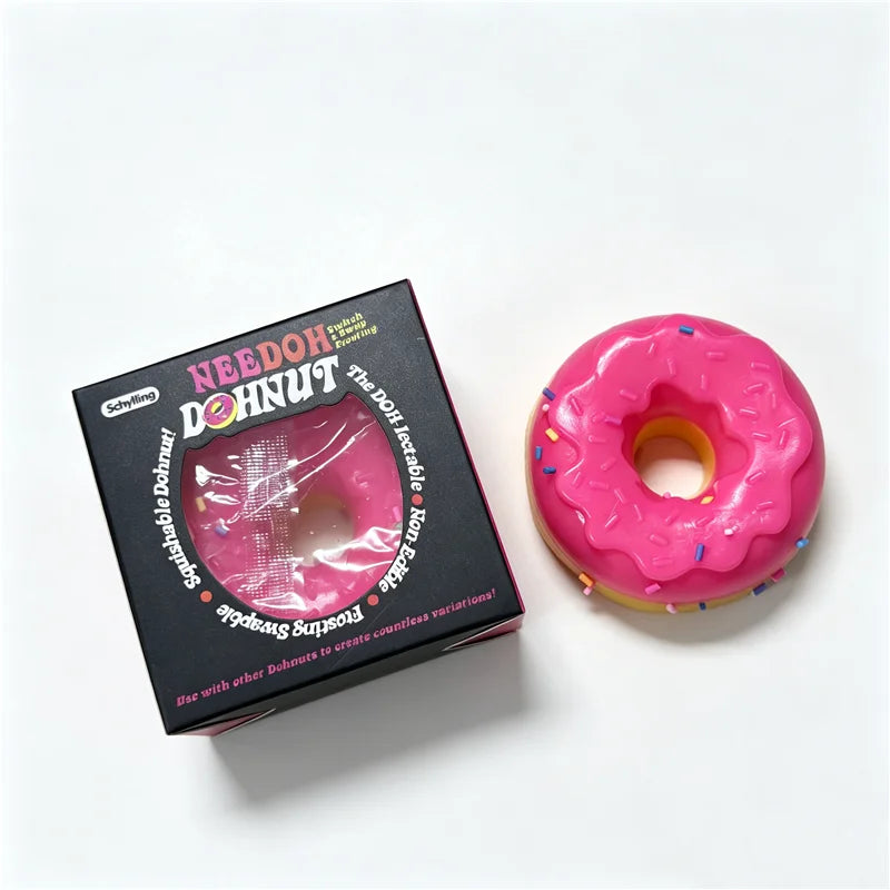 NeeDoh Dohnut Krafna – antistres squishy igračka, slika 3