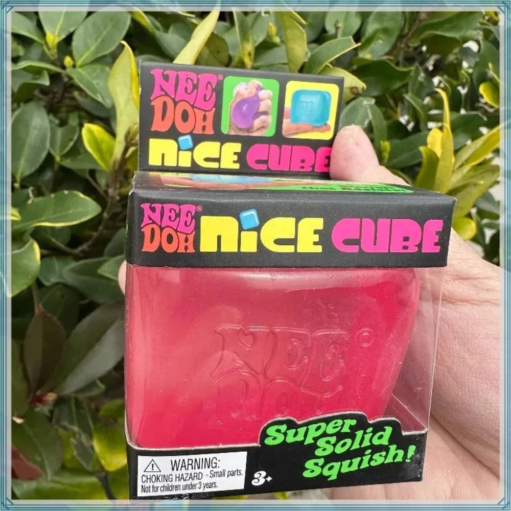 Squishy Nice Cube Senzorski 🟧 — Teksturna Studija
