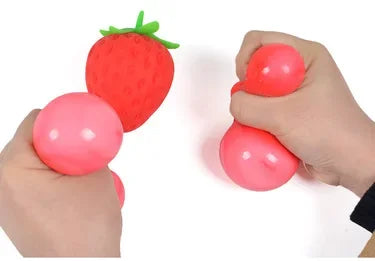 Squishy Jagoda Fidget Ball 🍓 — Dinamička Energija