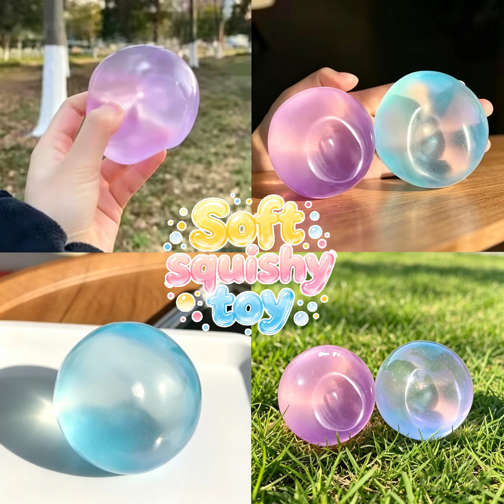 Coconut Oil Squishy Ball 🥥 — Egzotična Kuglica