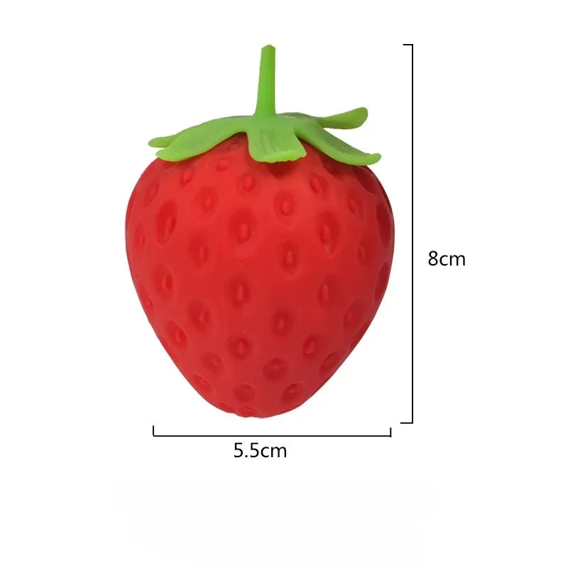 Squishy Jagoda Fidget Ball 🍓 — Dinamička Energija