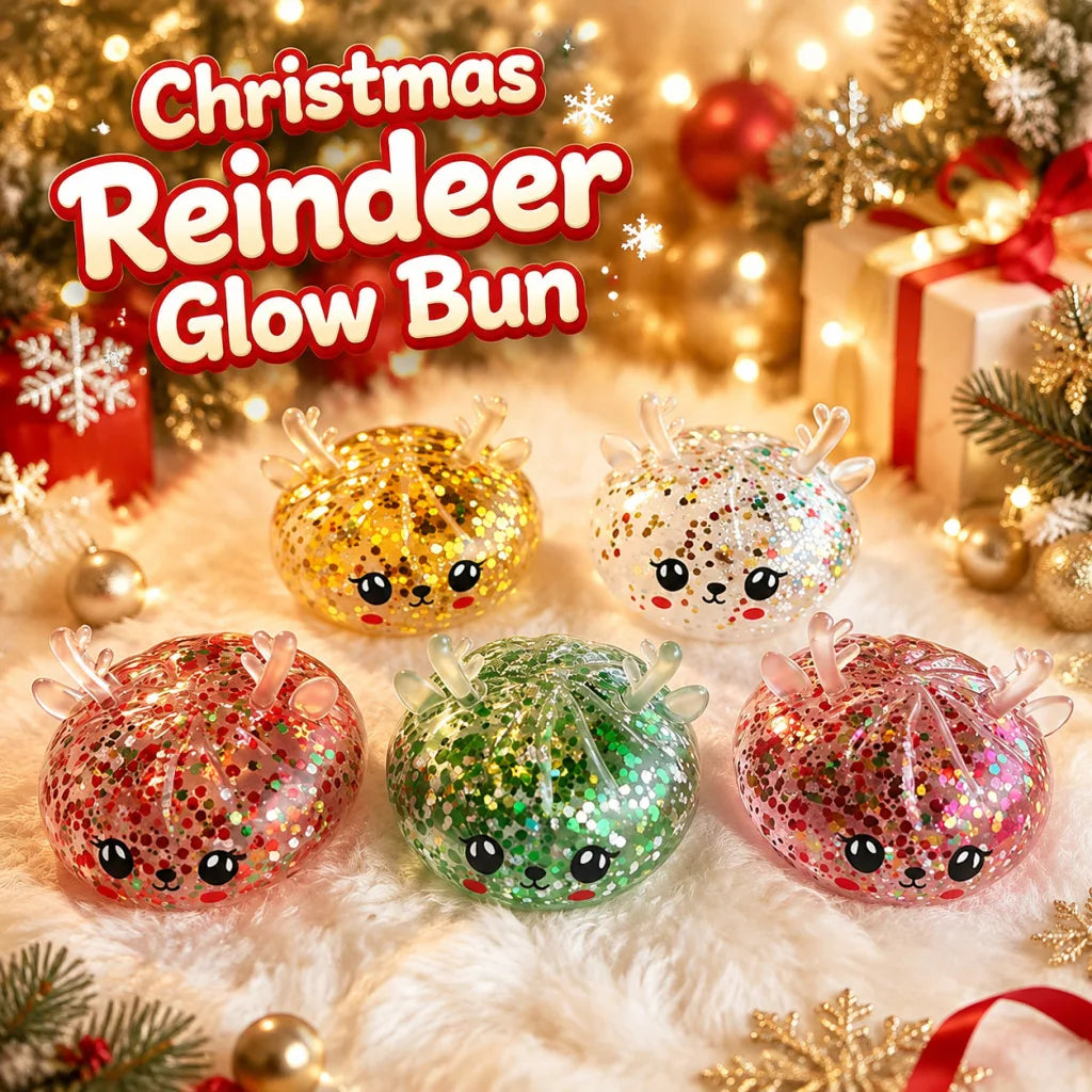 Squishy Božićni Glitter Figurice – Sob (nasumična boja)