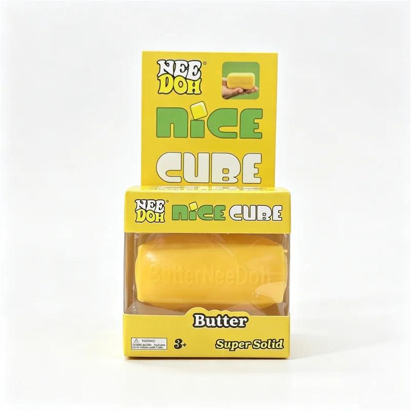 NeeDoh Nice Cube Maslac – žuta kutija maslaca