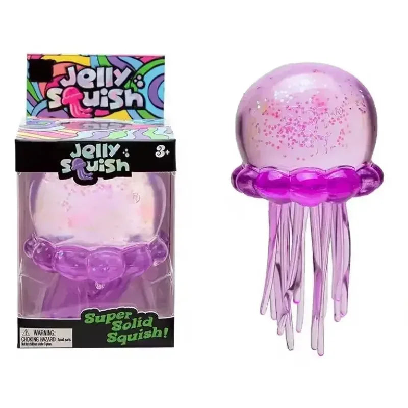 NeeDoh Kolekcija Mix – Jelly Squish meduza ljubičasta