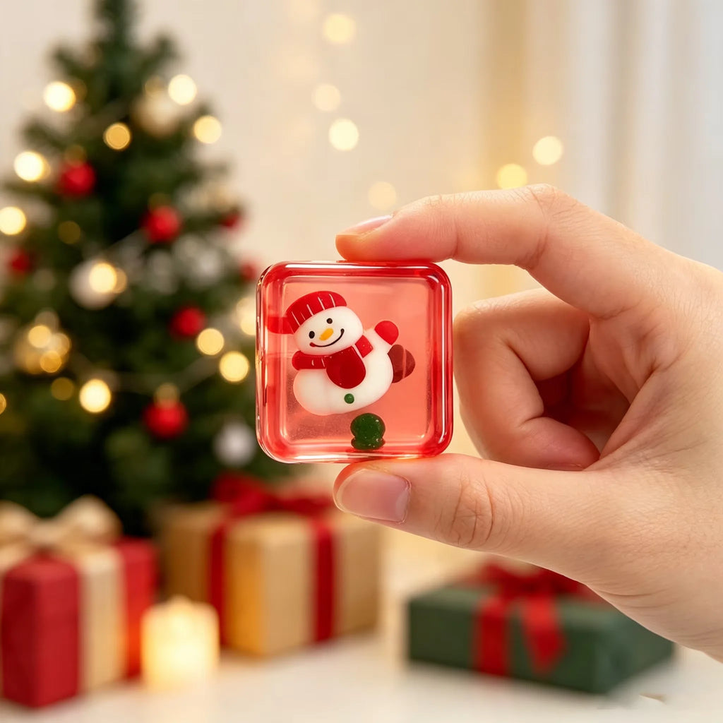 NeeDoh Božićni Mini 4-Pack – antistres igračka, slika 3