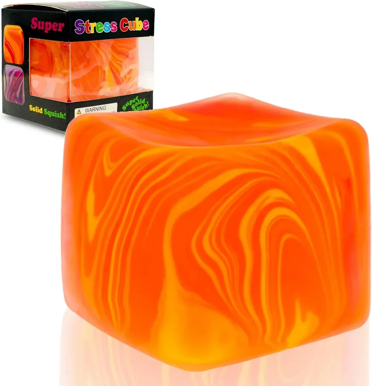 NeeDoh Kolekcija Mix – Stress Cube narančasta