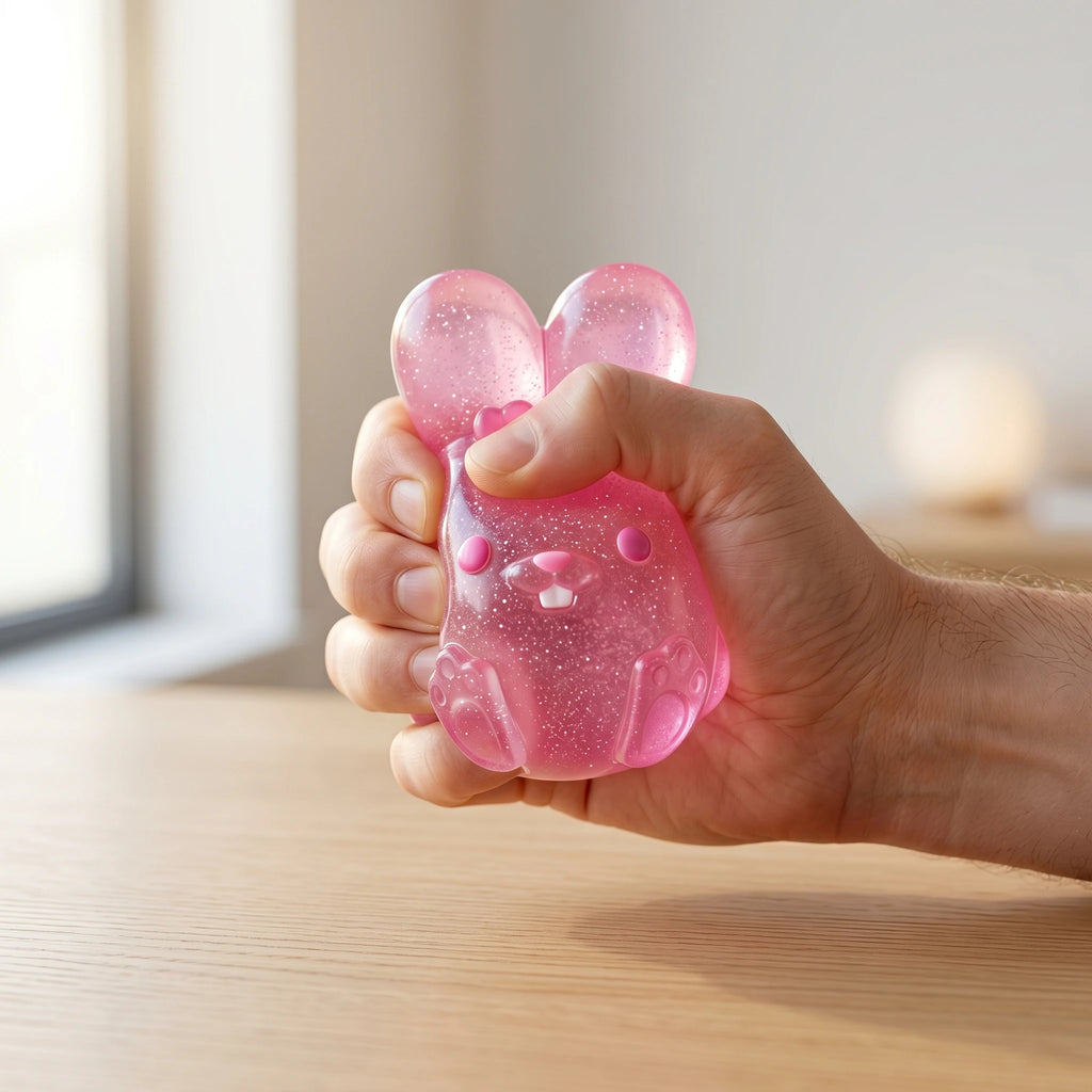 NeeDoh Jelly Hops Zeko – antistres squishy igračka, slika 3