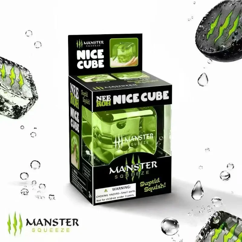 NeeDoh Nice Cube Pop Edition – antistres squishy igračka, slika 7