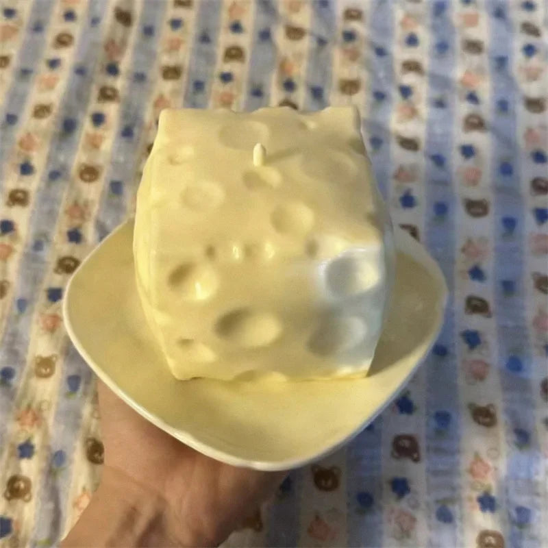 Squishy Sir Kocka Antistres 🧀 — Trigonometrijska Slatka